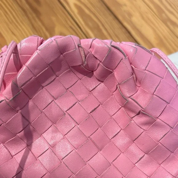 Bottega Veneta Intrecciato Mini Pouch in Pink - Picture 12 of 13